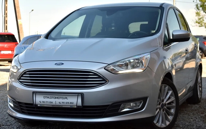 Ford C-MAX cena 39900 przebieg: 179800, rok produkcji 2016 z Dobiegniew małe 781